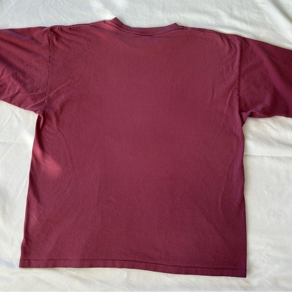 VTG Freedom Rider Skull and Crossbones Motorcycle T-shirt Size XL Made in USA - Picture 3 of 6